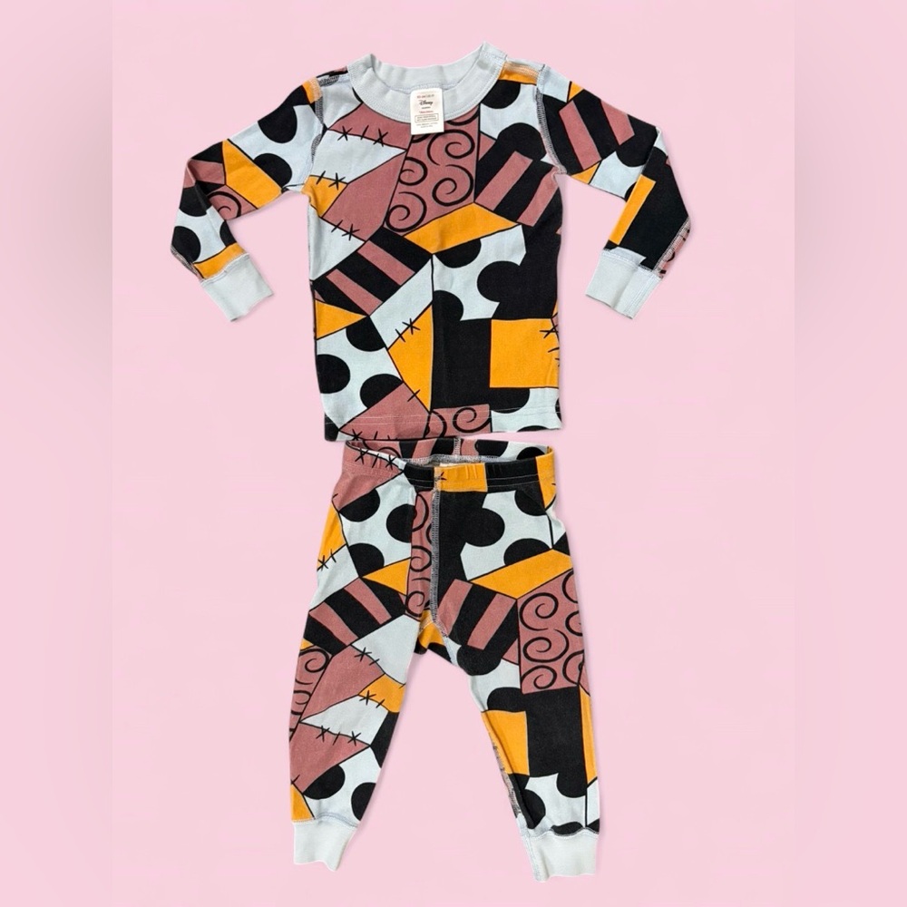 Hanna Andersson Disney Nightmare Before Christmas Sally Pajama Set 2T